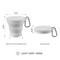 Portable Silicone Folding Travel Cup 6