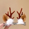 Festive Antler Hair Clip Set 11