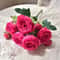 Rose Pink Silk Peony Bouquet 10