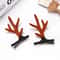 Festive Reindeer Antlers Hair Clip Set 6