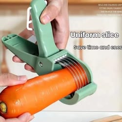 multi functional stainless steel vegetable and fruit slicer