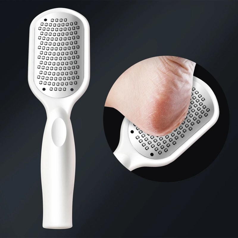 Double Sided Stainless Steel Foot Scrub And Callus Remover 7