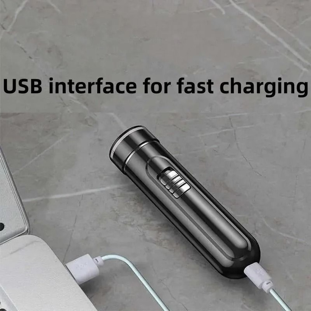 Compact USB Rechargeable Electric Razor For Men 3