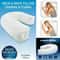 U Shape Side Sleeper Contour Pillow With Ear Comfort Design 2