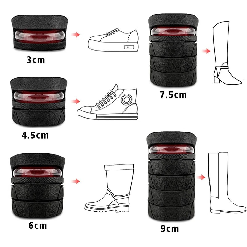 Invisible Air Cushion Height Increase Insoles 5