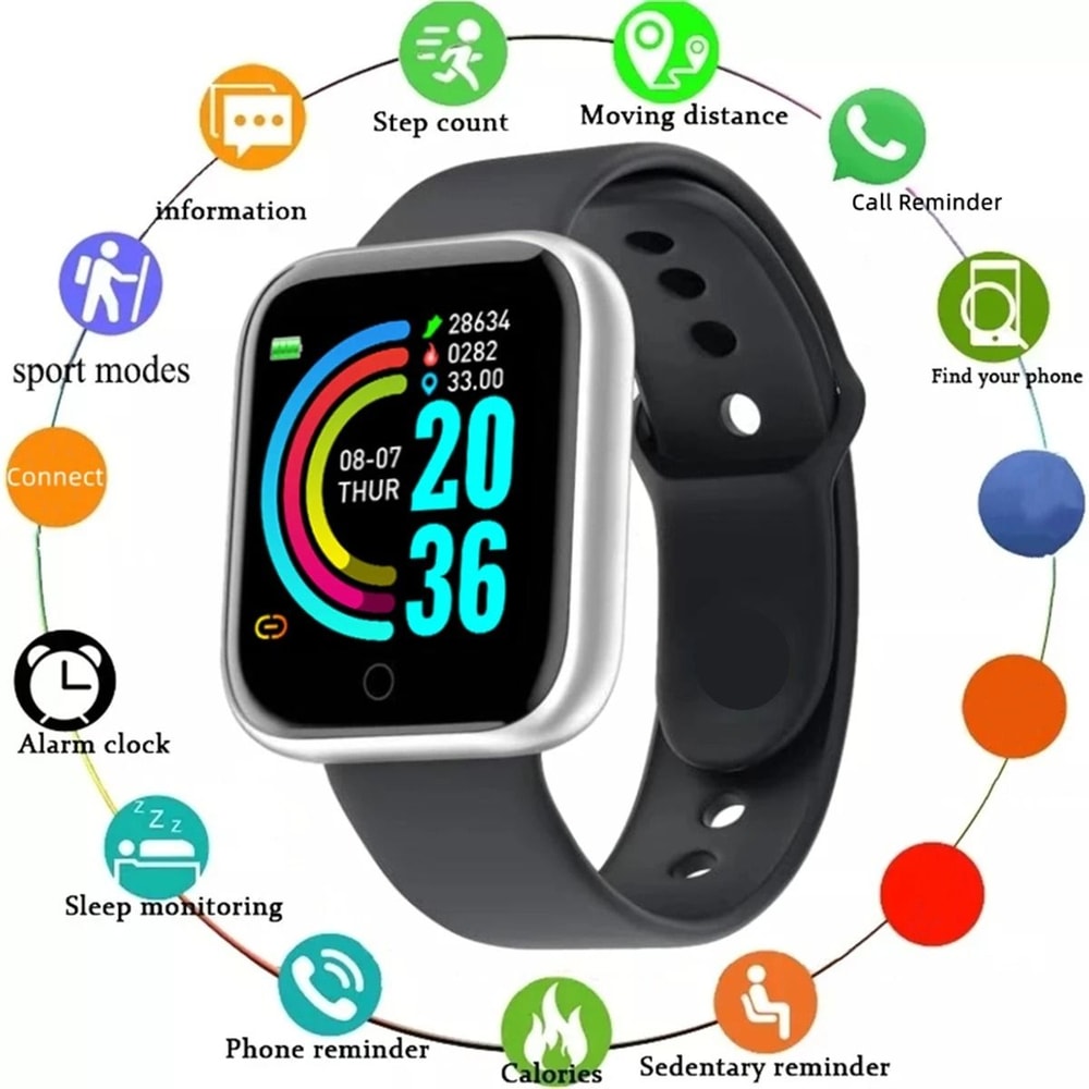 Smart Fitness Tracker Watch 14