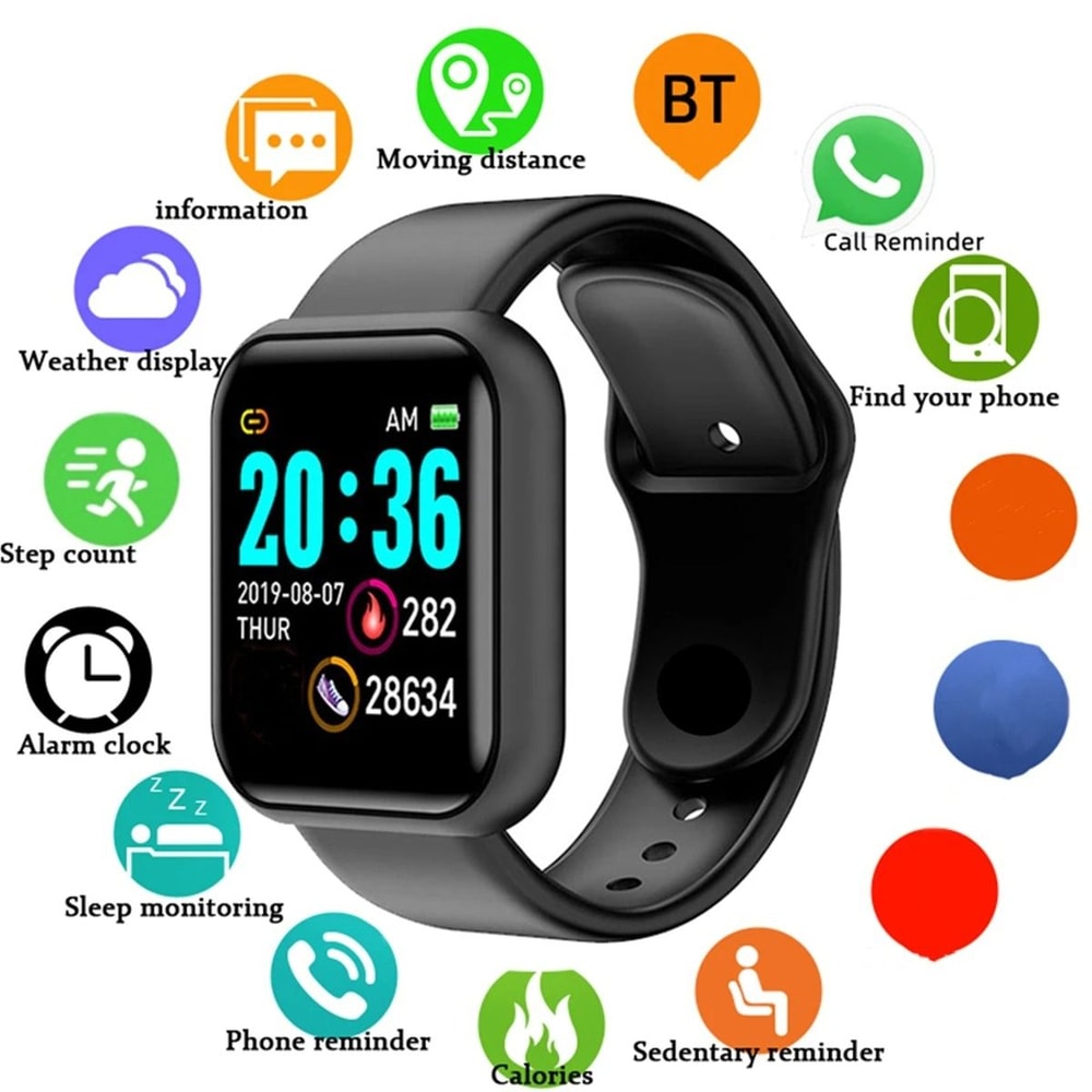 Smart Fitness Tracker Watch 7
