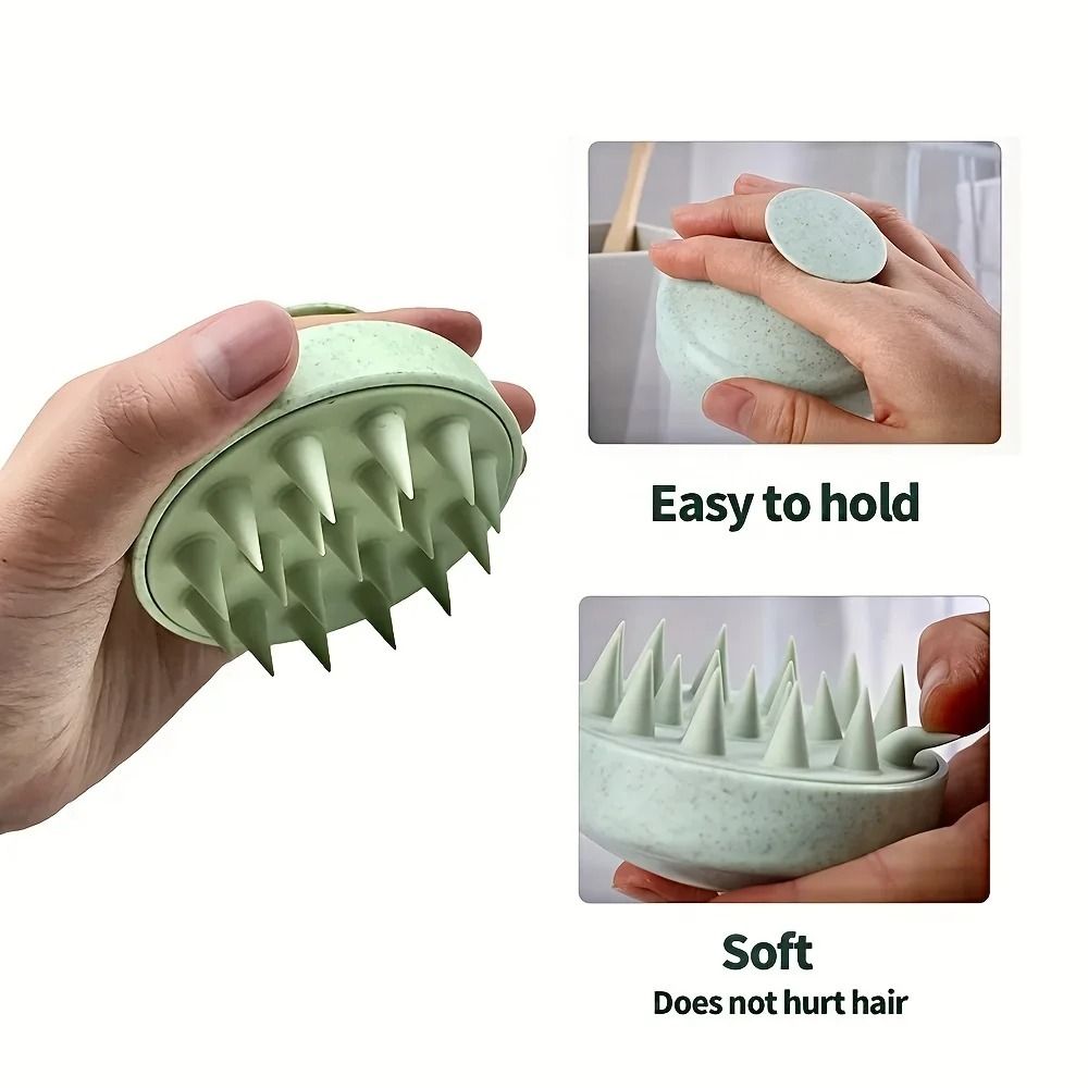 Silicone Scalp Shampoo And Body Massage Brush 4