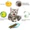 Natural Silvervine Cat Stick Chew Toy Set 5