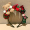 Festive Christmas Bear Headband 7