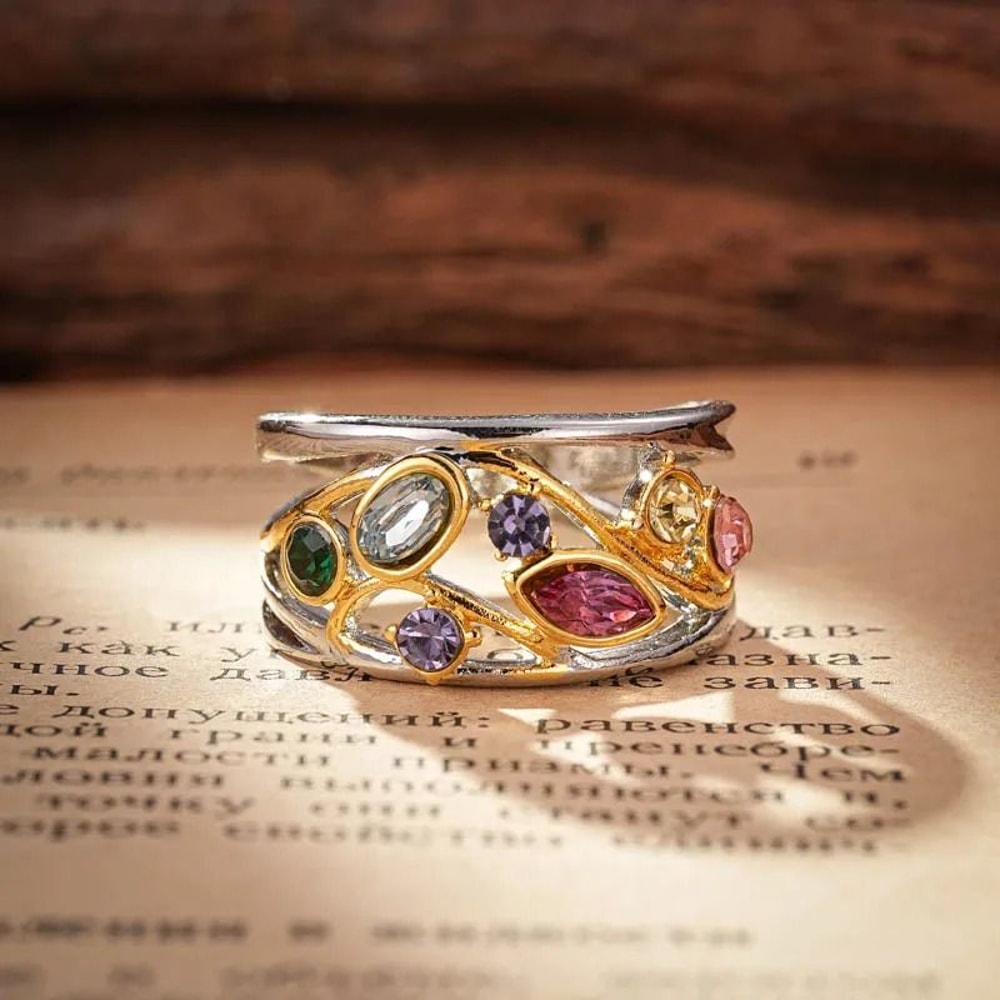 Magnetic Therapy Crystal Quartz Ring 5