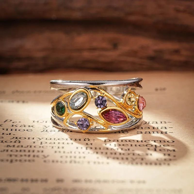 Magnetic Therapy Crystal Quartz Ring 5