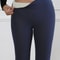 Fleece Lined High Waist Flared Winter Leggings 13