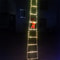 Santa Claus Climbing Ladder Christmas Light Decoration 5