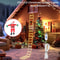 Santa Claus Climbing Ladder Christmas Light Decoration 7