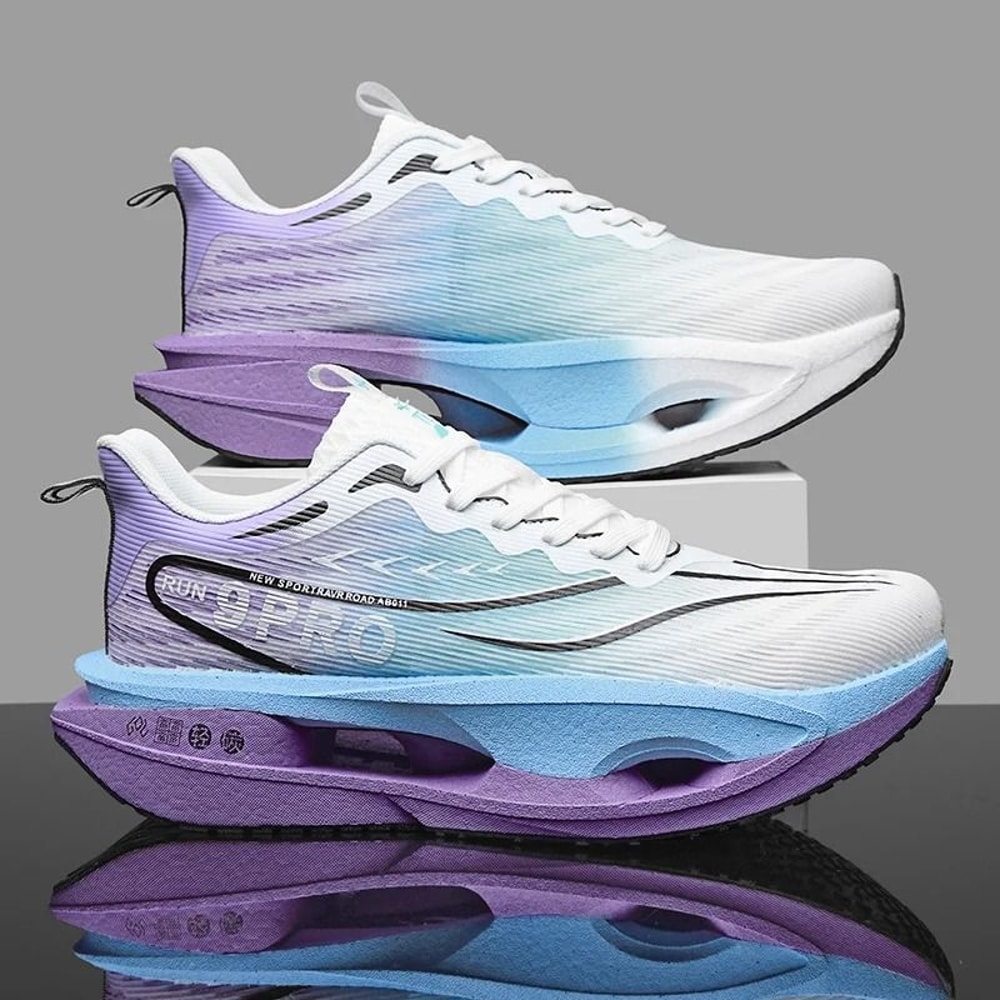 Lightweight Carbon Plate Mesh Running Sneakers 11