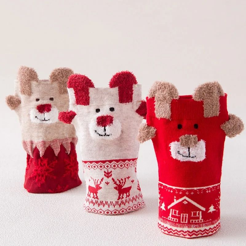 Winter Warm Christmas Cozy Socks 1