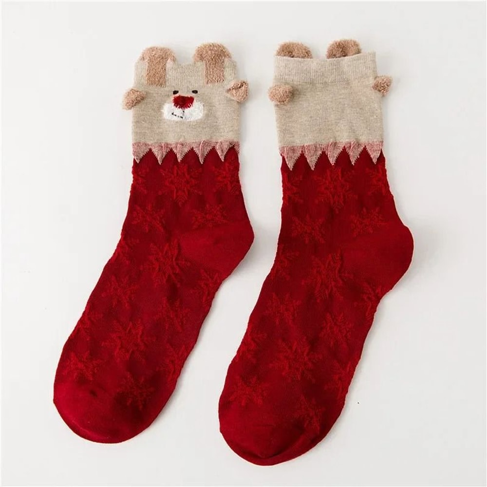 Winter Warm Christmas Cozy Socks 6