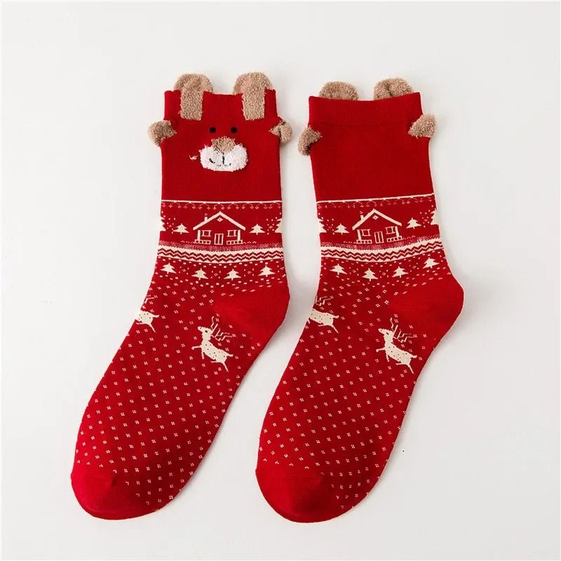 Winter Warm Christmas Cozy Socks 7