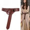 Genuine Leather Knot Style Adjustable Waist Belt 0