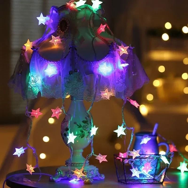 Star Glow Outdoor Fairy String Lights 2