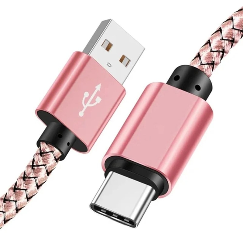 Fast Charging Nylon USB A To Type C Cable 11