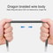 Fast Charging Nylon USB A To Type C Cable 3