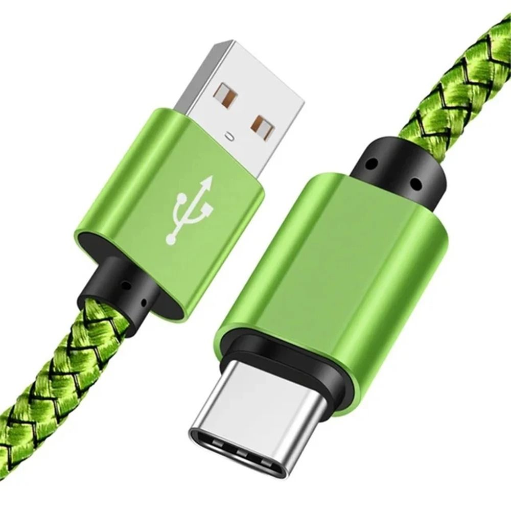 Fast Charging Nylon USB A To Type C Cable 8