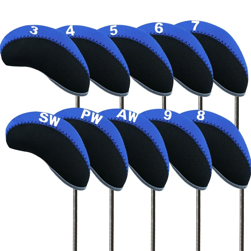 Golf Iron Head Covers 10 Piece Set 3