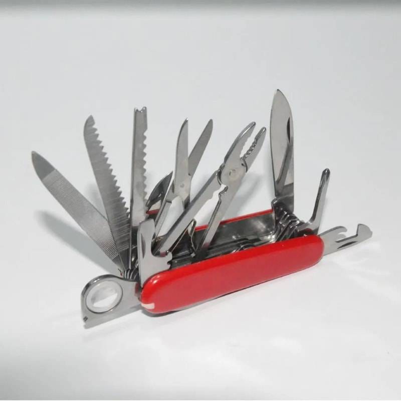 Multi Functional Outdoor Folding Tool Knife 8