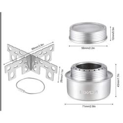 portable mini alcohol camping stove