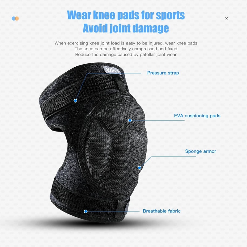 Thick Support Sports Knee Pad 5