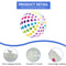 Inflatable Colorful Transparent Beach Ball 4