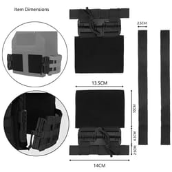 tactical vest quick release buckle set