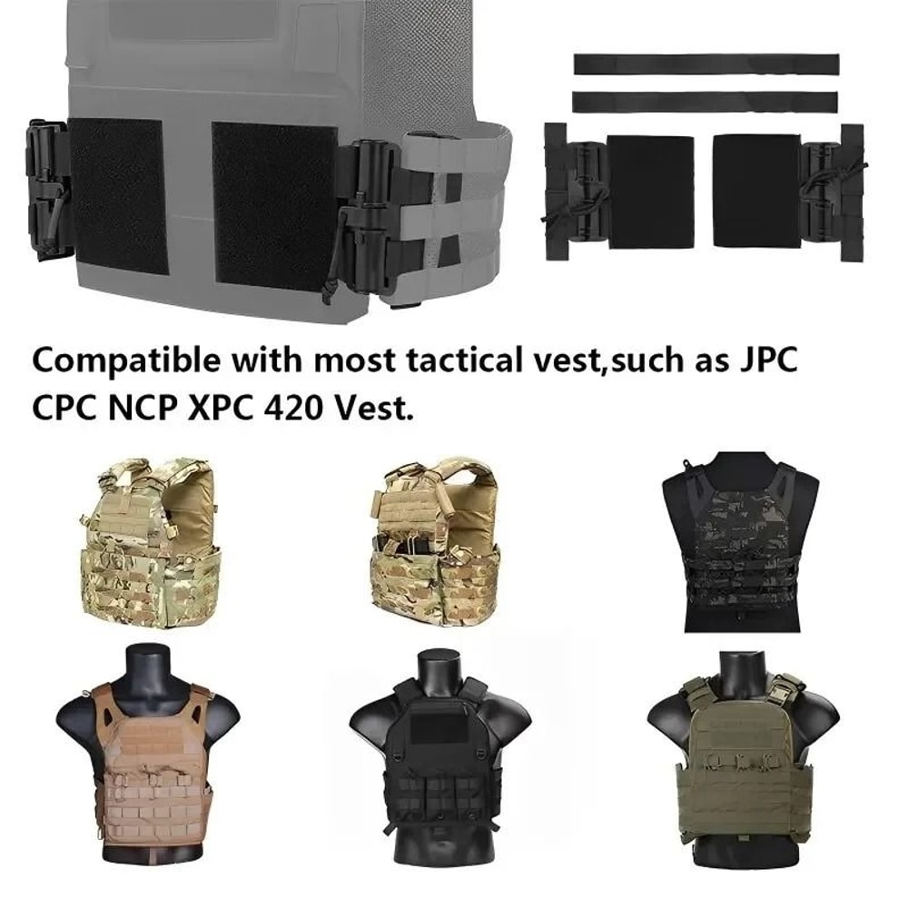 Tactical Vest Quick Release Buckle Set 4