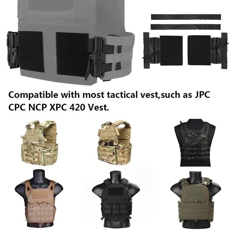 Tactical Vest Quick Release Buckle Set 4