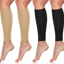 medical calf compression support sleeves