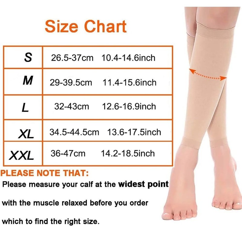 Medical Calf Compression Support Sleeves 1