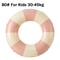 Inflatable Vintage Striped Swimming Ring 9