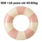 Inflatable Vintage Striped Swimming Ring 10