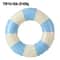 Inflatable Vintage Striped Swimming Ring 6