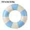 Inflatable Vintage Striped Swimming Ring 6