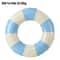 Inflatable Vintage Striped Swimming Ring 7