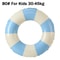 Inflatable Vintage Striped Swimming Ring 19