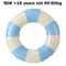 Inflatable Vintage Striped Swimming Ring 20