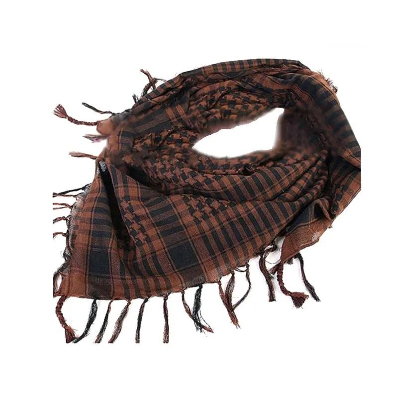 Lightweight Tactical Plaid Scarf 10