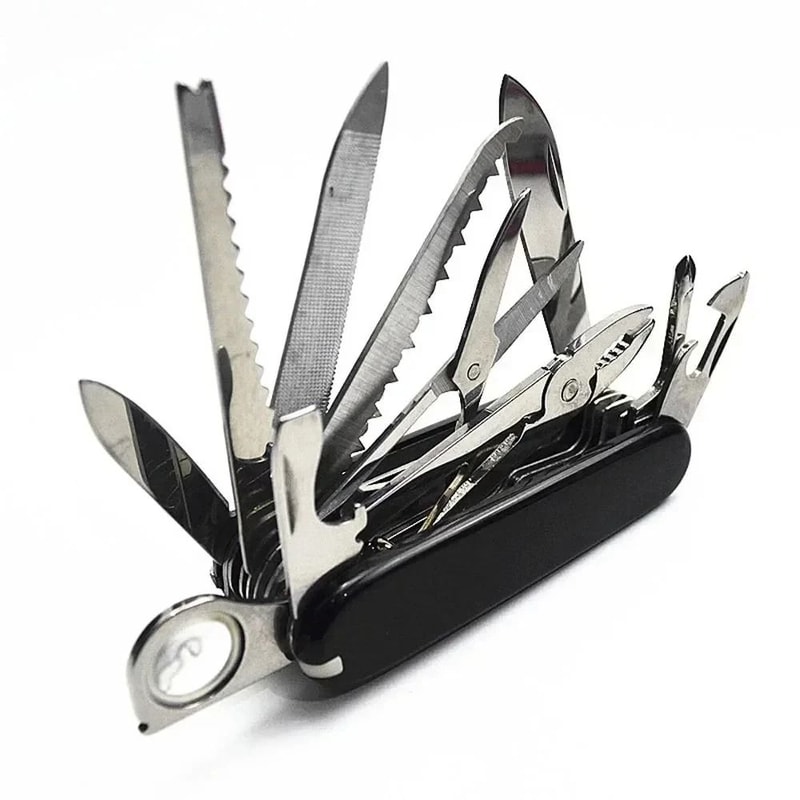 Multi Function Pocket Folding Tool Set 7