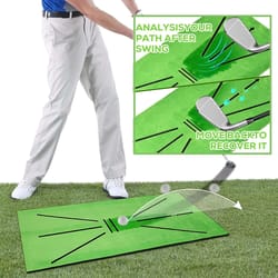 golf swing training practice mat