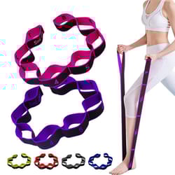 adjustable stretching resistance yoga belt