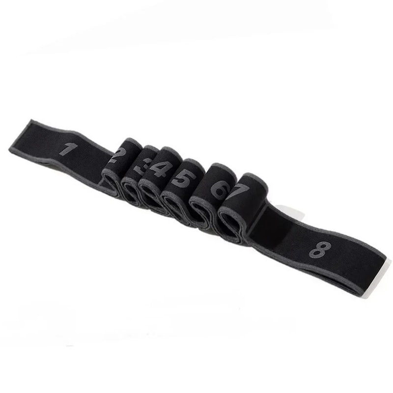 Adjustable Stretching Resistance Yoga Belt 8